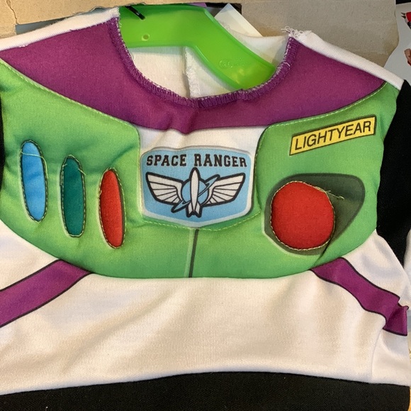 Disguise Toy Story 4 Infant Deluxe Buzz Lightyear Halloween Costume 6-12 Months - Picture 5 of 8